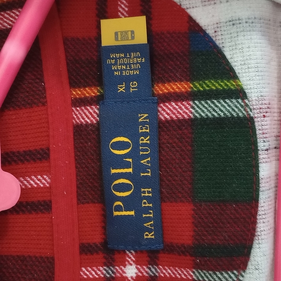 Polo Ralph Lauren Tartan half-zip pullover Xl - Picture 4 of 4